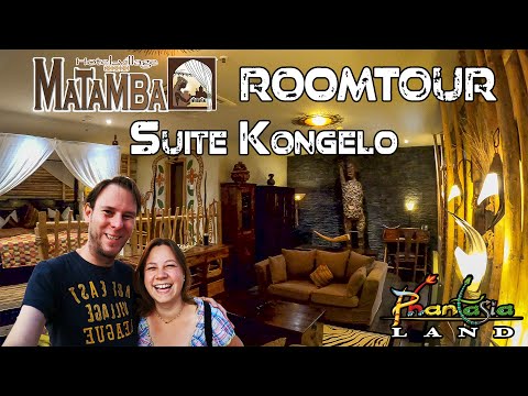Die exklusive SUITE Kongelo im Hotel Matamba vom Phantasialand - Roomtour