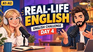 English Challenge: Real-Life English Practice for Everyday Situations | English Podcast (A1-A2)