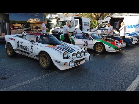 71 Rallye Sanremo 39 Storico 2024 parco assistenza 18 ottobre