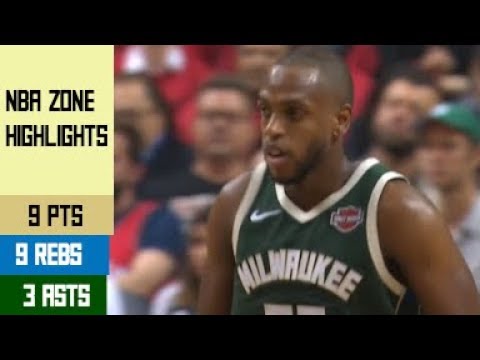 Khris Middleton Highlights vs Raptors CFG3 - 9 Pts, 9 Rebs, 3 Asts, 3-16 FG (19.05.19)