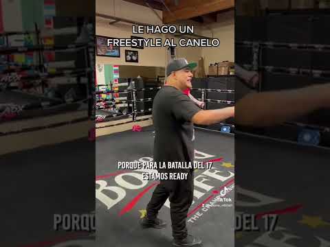 ACZINO le hace Freestyle a CANELO previo a la pelea con GGG 🥊🥊