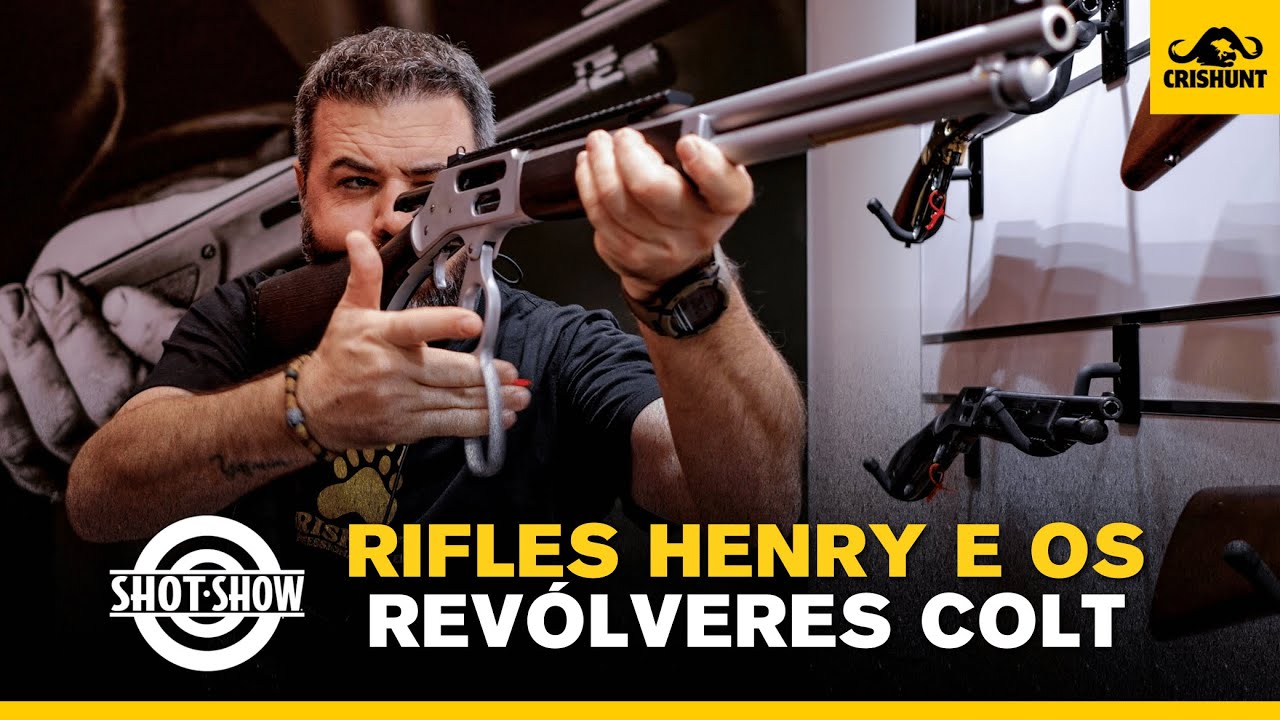 SHOT show 2025 - Revólveres Colt e rifles Henry