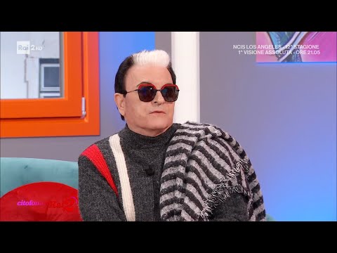 "L'intervista vip" - Cristiano Malgioglio - Citofonare Rai2 12/12/2021