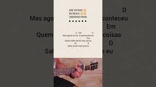 COMO TOCAR NO VIOLÃO SIMPLIFICADA - AGORA EU SEI - ROBERTO CARLOS #jovemguarda