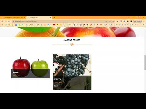 Fruits Buying Ecommerce in PHP Application Projects