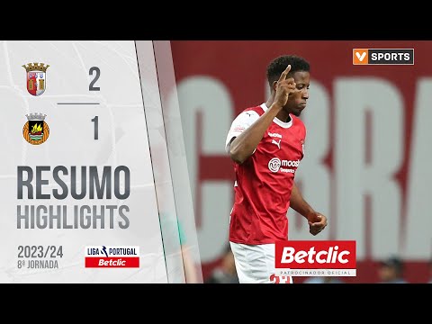 Resumo: SC Braga 2-1 Rio Ave (Liga 23/24 #8)