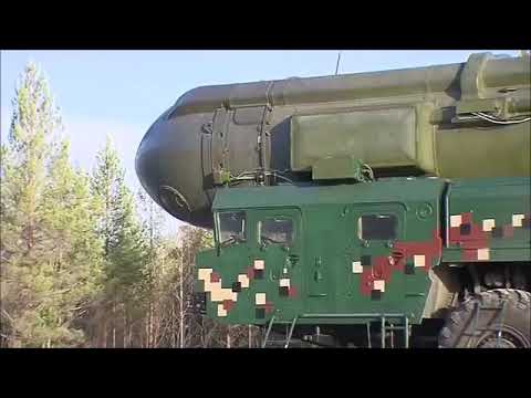 Launch of the strategic rocket "Topol-M" Russia.