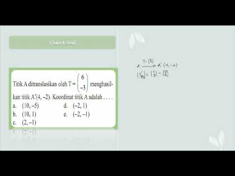 Transformasi Geometri (bagian 1)