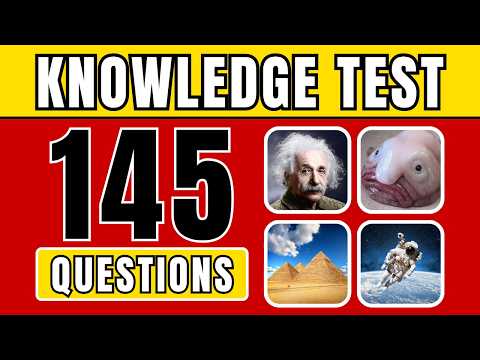 If You Answer 80 Questions Correctly, You Are a Genius in General Knowledge!