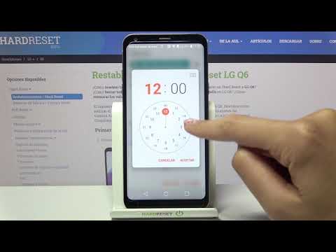 Cómo crear un evento en calendario en LG Q6 - usar calendario