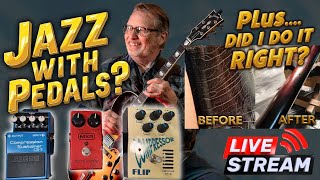 Guitar Pedals For Jazz? Do They Help? + Gibson L4: 1956 Neck Refinish