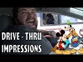 Mickey Donald And Goofy At The Drive Thru