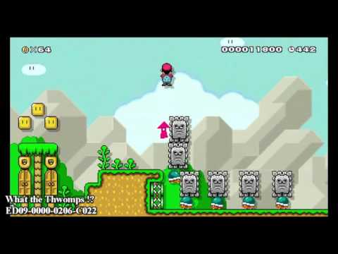 Super Mario Maker : What the Thwomps !?