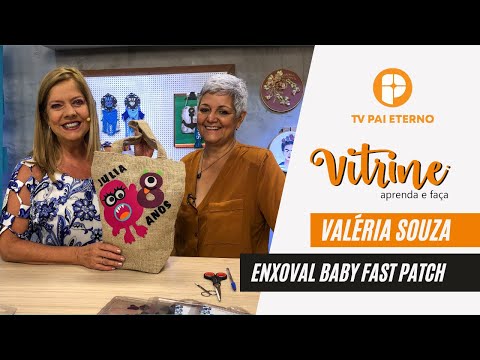 Vitrine Aprenda e Faça | Aplique de Fast Patch com Valéria Souza