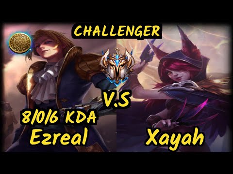 C9 Sneaky (EZREAL) vs XAYAH - 8/0/6 KDA BOTTOM ADC CHALLENGER GAMEPLAY - NA