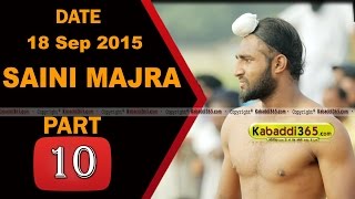 (1) Saini Majra (Mohali) Kabaddi Touranament 18 Sep 2015