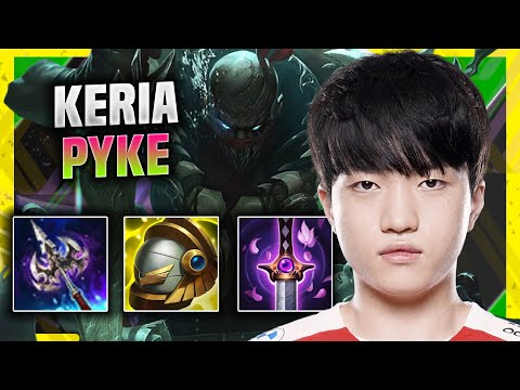 LEARN HOW TO PLAY PYKE SUPPORT LIKE A PRO! - T1 Keria Plays Pyke Support vs Rakan! | Season 11