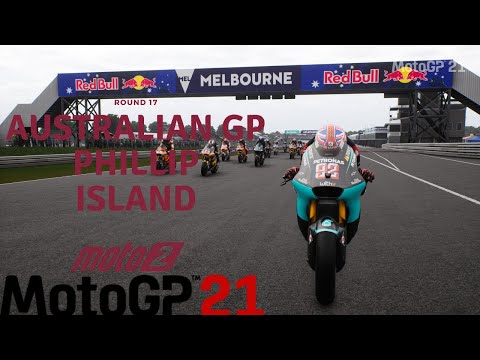MotoGP 21 PS5 Gameplay | Career Mode Part 27, Moto2 Round 17 Australian GP