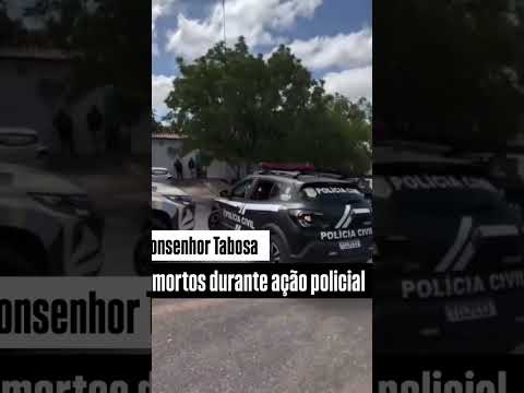 Urgente: 5 suspeitos perdem a vida por intervenção policial em Monsenhor Tabosa #ceará. #youtube