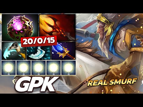GPK [Keeper of the Light] Smurfing Immortal Rank Dota 2 (Fullmatch)