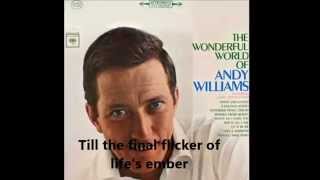 07  &quot;Quiet Nights of Quiet Stars&quot; - Andy Williams (Classical Guitar with Lyrics)