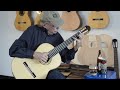 Perfidia played by Carlos  Barbosa Lima: visit luthier Peter Tsiorba