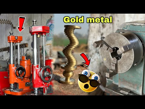 Making A Crazy Part On The Lathe machine from handmade/joyiatecnichal