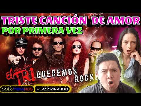 Reacción POR PRIMERA VEZ | EL TRI - TRISTE CANCIÓN DE AMOR (Sinfónico)🤘 ROCKEROS VIEJA ESCUELA 🇲🇽