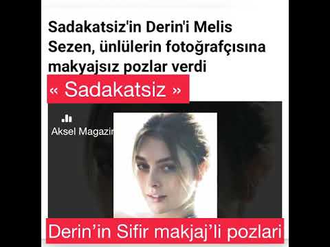 #shorts #sadakatsiz #derin Sadakatsiz Dizisi den Melis Sezen .. yani Derin’in makyajsiz pozlari..