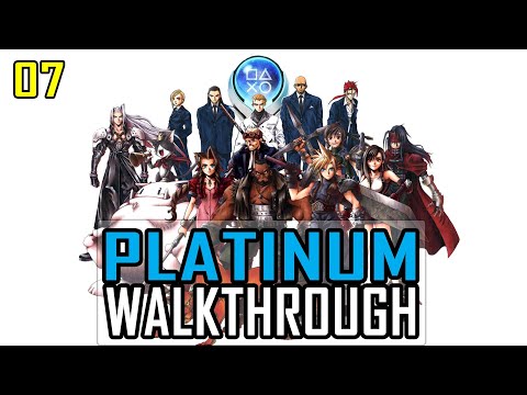 FINAL FANTASY 7 - Platinum Walkthrough 7/13 - Full Trophy / Achievement Guide in 9 Hours