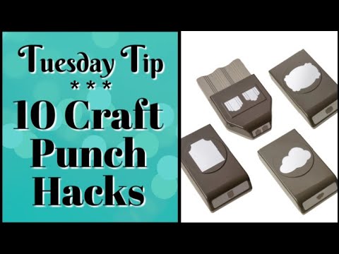 10 Clever Paper Craft Punch Hacks You Need to Know