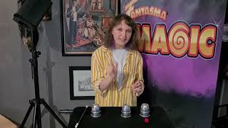 Fantasma Magic Presents The Cups And Balls With Anja Steyn
