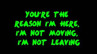 The Saturdays - Here Standing - Lyrics
