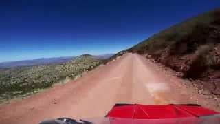 preview picture of video 'Prescott Valley to Jerome trail on Polaris RZR 800 w/GoPro HERO3+ black'