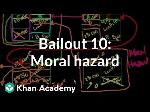 Bailout 10: Moral Hazard