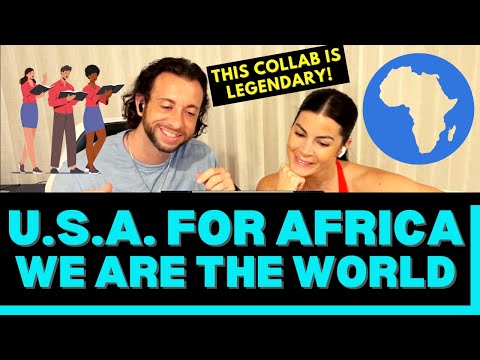 U.S.A. For Africa - We Are The World First Time Reaction -  IS THIS THE MOST EPIC COLLAB EVER?  WOW!