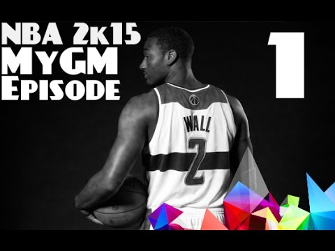 NBA 2K15 {PS4} - MyGM Fantasy Draft Franchise Ep. 1 - Ultra-Athletic Roster