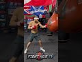CHRIS EUBANK JR TRAINING FOR CONOR BENN; LOOKING SHARP