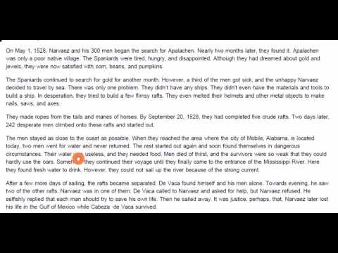 Spanish Explorations of America - Panfilo Narvaez