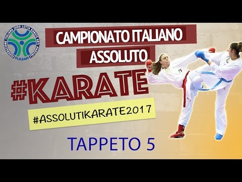 Karate Campionato Ita Assoluto 2017 - Kumite Femminile - Tappeto 5