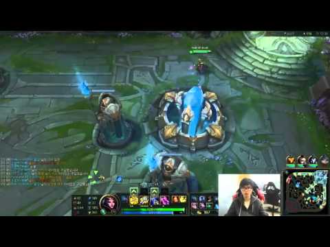 SKT T1 Faker Stream Plays Lebanc vs Morgana MID Full Game Season 6 Patch 6.1 Jan 19, 2016