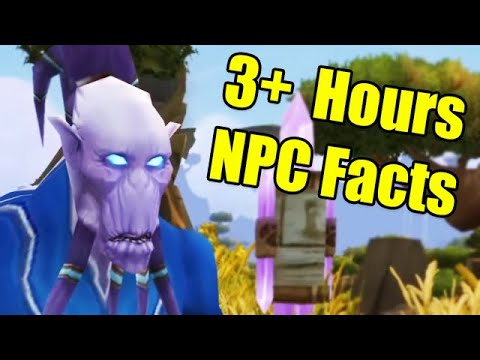 3+ Hours of NPC WoW Facts / Lore to Fall Asleep To | World of Warcraft
