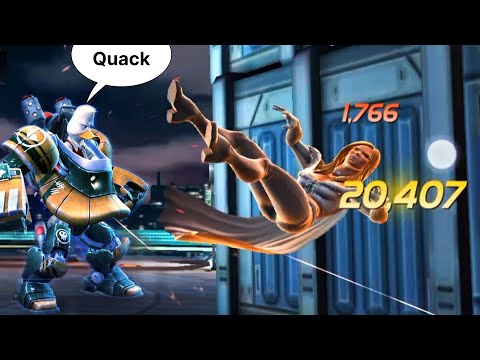 Duck versus 7 star Diamond Queen - MCOC