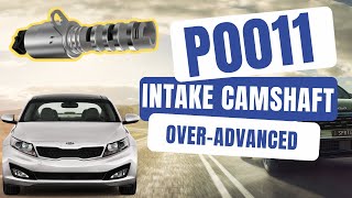 Test & Fix P0011 Intake Camshaft Timing Over-advanced | KIA Optima (TF) 2011-15 | 2.4 GDI Engine