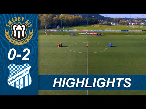 Smedby AIS - Svärtinge SK | Highlights | P19 Div. 1