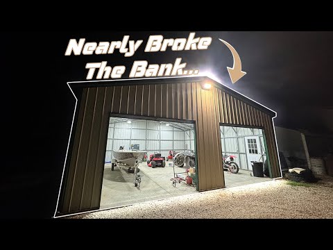 Gesamtkostenaufschlüsselung für Strom in meiner 30x30-Metallgarage!