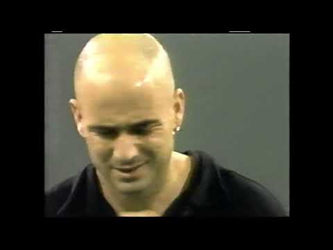 Andre Agassi vs. Hicham Arazi Indian Wells 2001