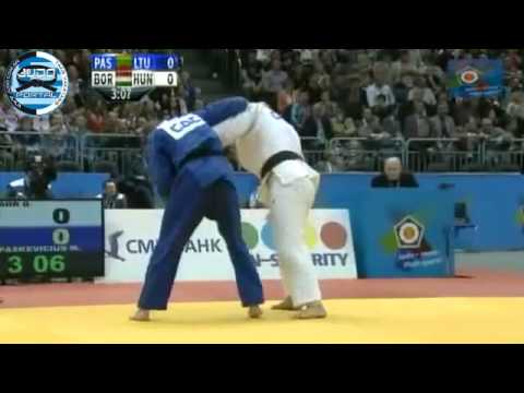 European Judo Championship Chelyabinsk 2012 Semifinal +100kg BOR Barna (HUN)-PASKEVICIUS (LTU)