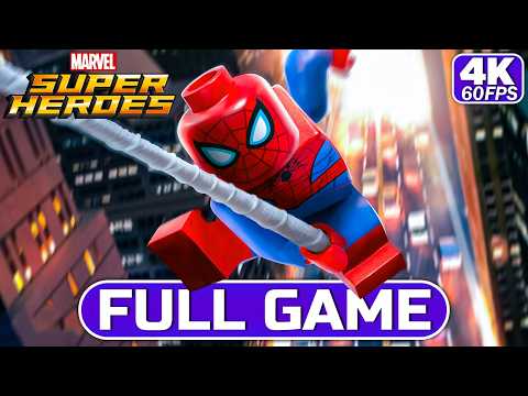LEGO Marvel Super Heroes Full Game Walkthrough (No Commentary | 4K 60FPS Ultra HD)