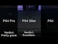 PS4 fat vs PS4 slim vs PS4 fan noise